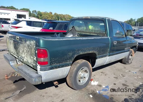 2000 Dodge Ram 1500 St from USA, damaged, VIN 1B7HC16Y9YS590308